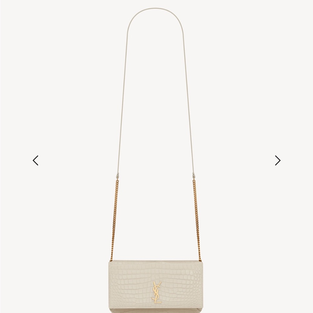 Ysl white bag. SOLD